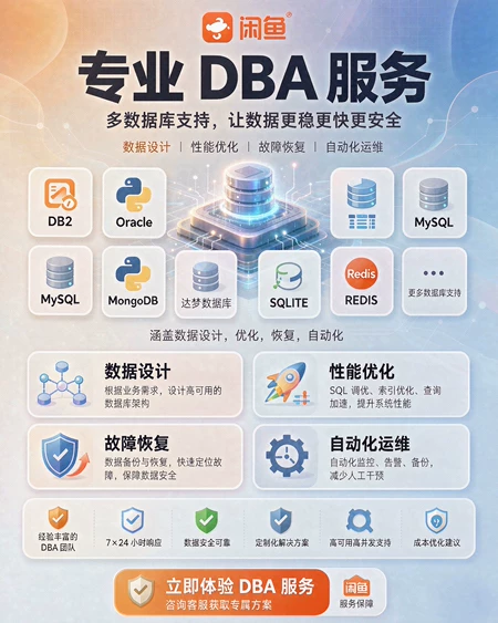 บริการ O&M ระยะไกลระดับมืออาชีพของ DBA